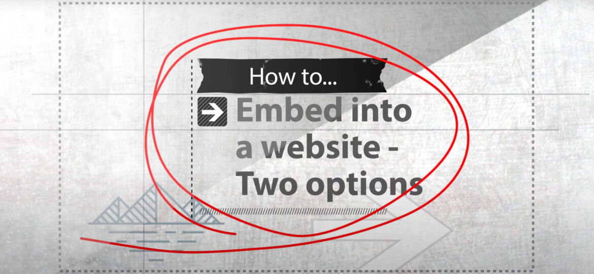 how to embed